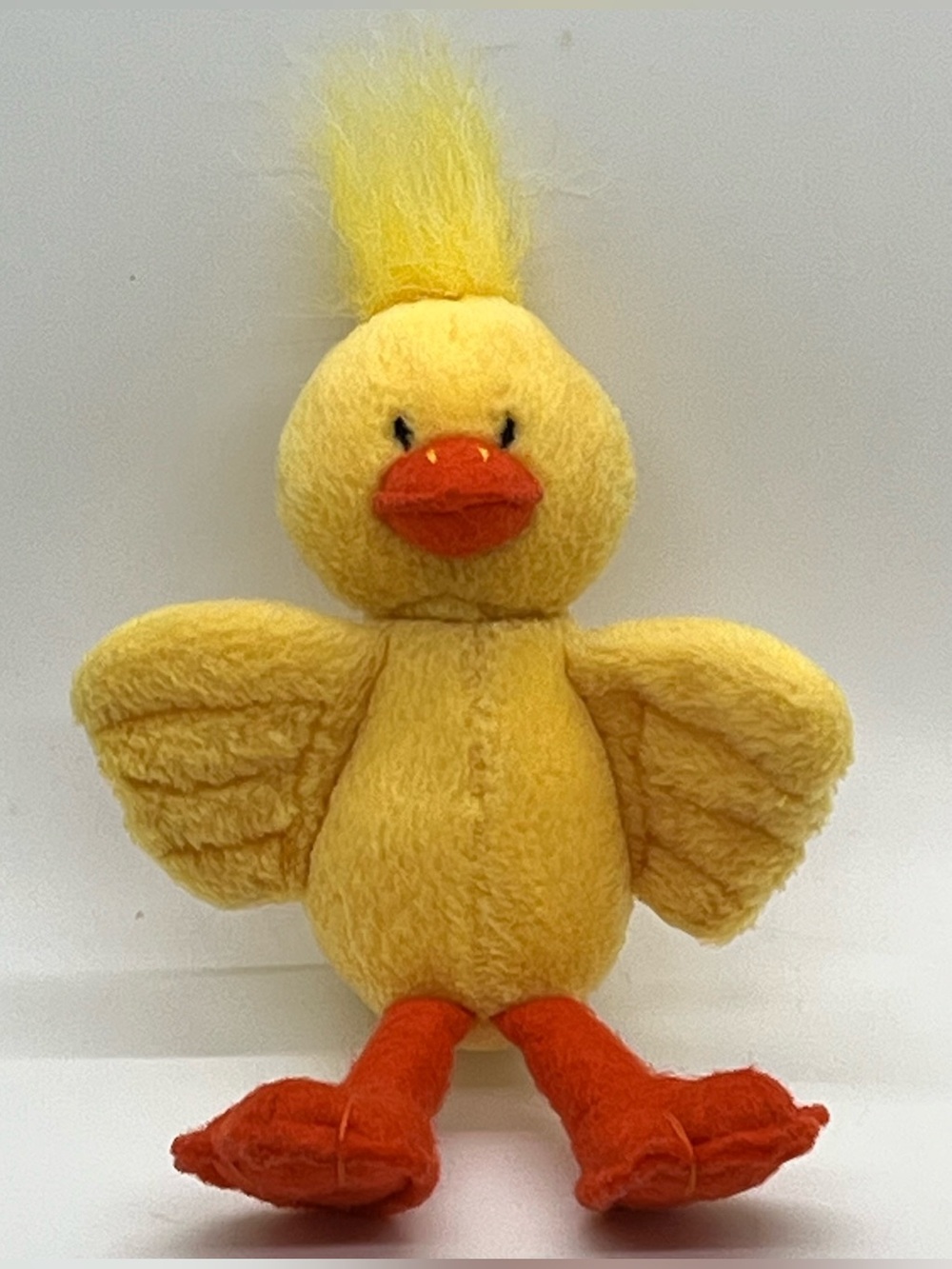 American Girl Doll Bitty Bunch Chick Ducky Plush Duck MISSING PURPLE BOW